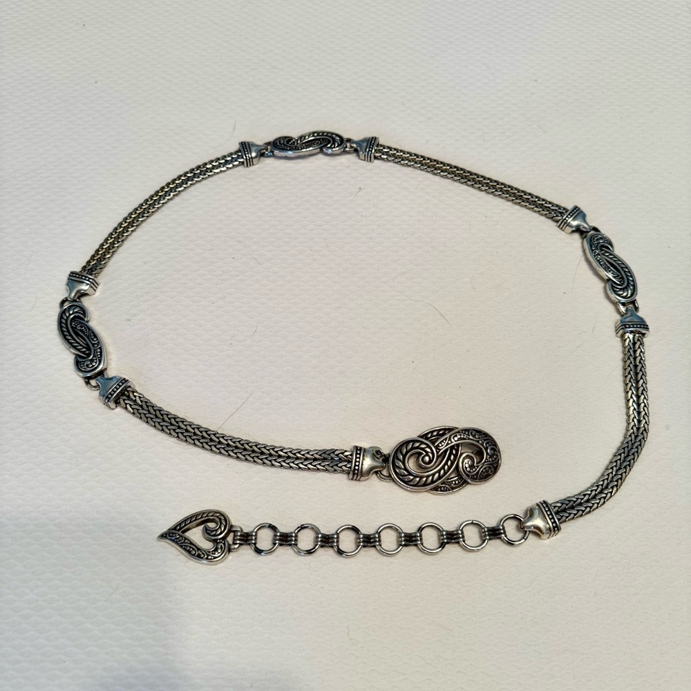 Brighton style  Silver Women's Belt